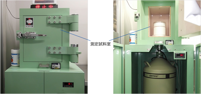 測定試料室