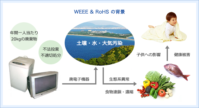 WEEE & RoHS の背景